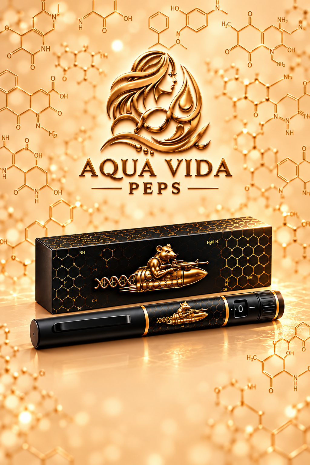 AquaVida research pen and box